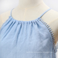 Hot selling halterneck sleeveless top